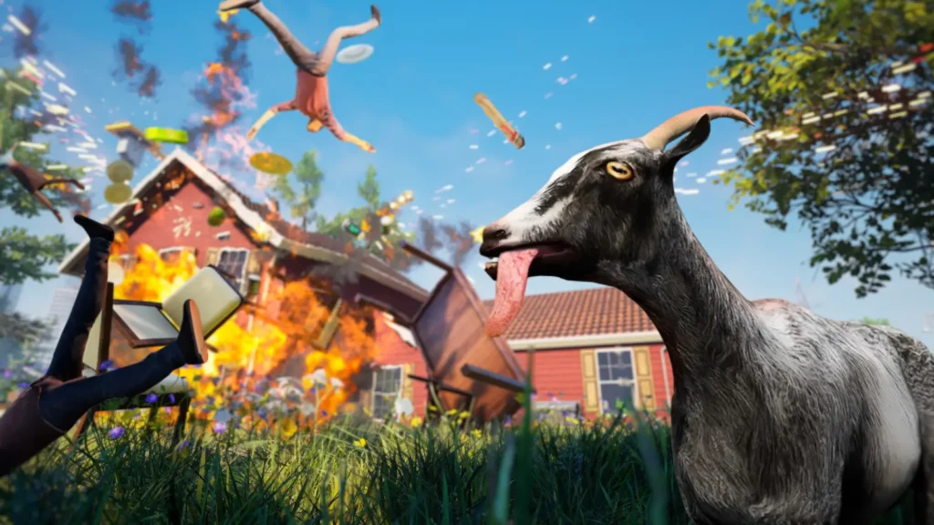 نسخة Goat Simulator المحسّنة قادمة لجهاز Xbox و Game Pass هذا العام