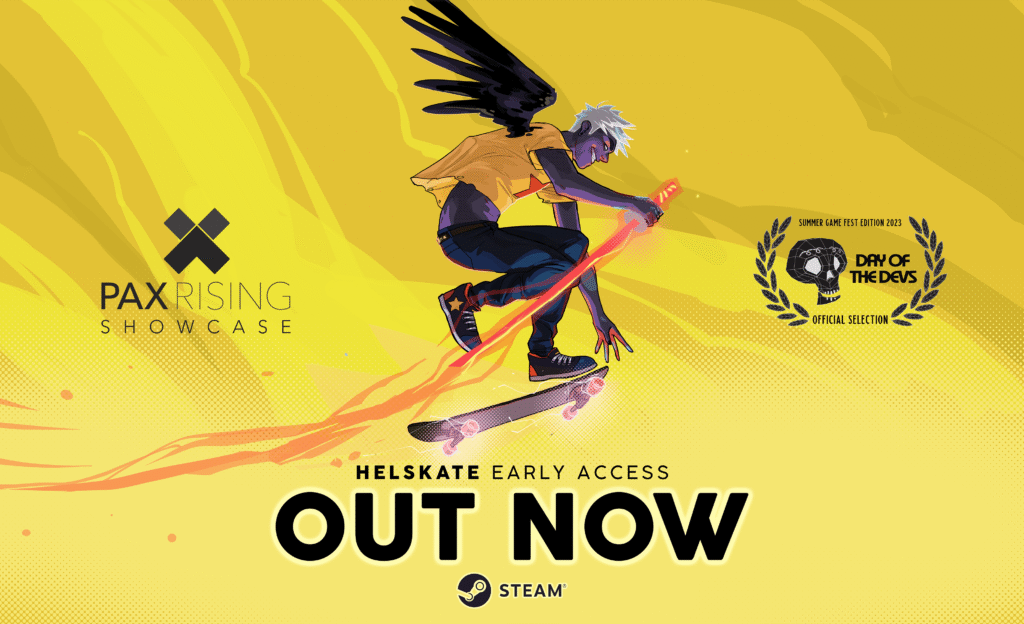 لعبة التزلج الروغلايت المستقلة Helskate تخرج من الوصول المبكر وتنطلق اليوم على Steam