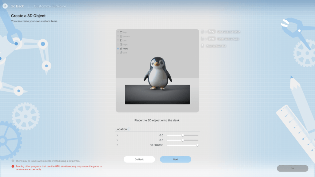 مراجعة Inzoi 13 inZOI screenshot AI 3D Printer