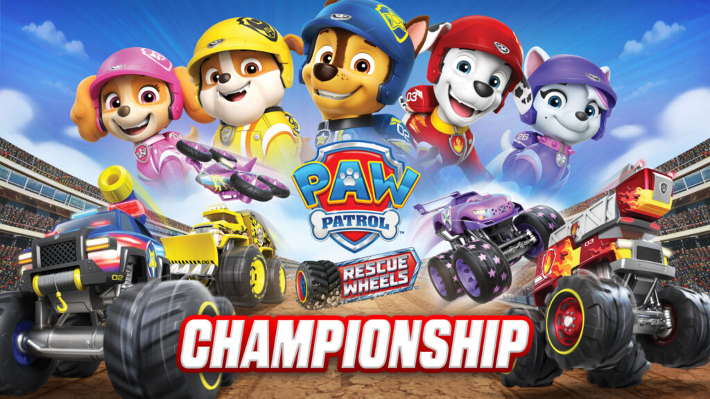 استعدوا للانطلاق! شخصيات PAW Patrol™ تعود بمغامرة شاحنات الوحوش في لعبة جديدة بعنوان PAW Patrol Rescue Wheels: Championship