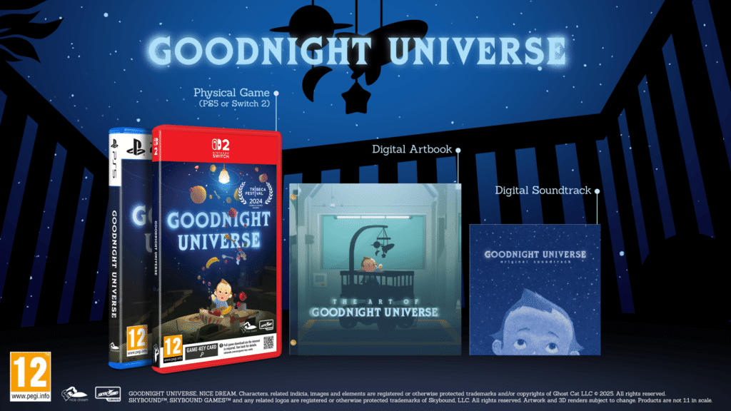 الإصدارات الفيزيائية من لعبة السرد Goodnight Universe أصبحت متوفرة الآن