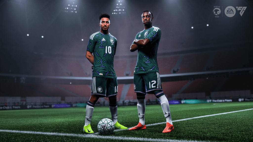 المنتخب السعودي ينضم رسميًا إلى EA FC 26