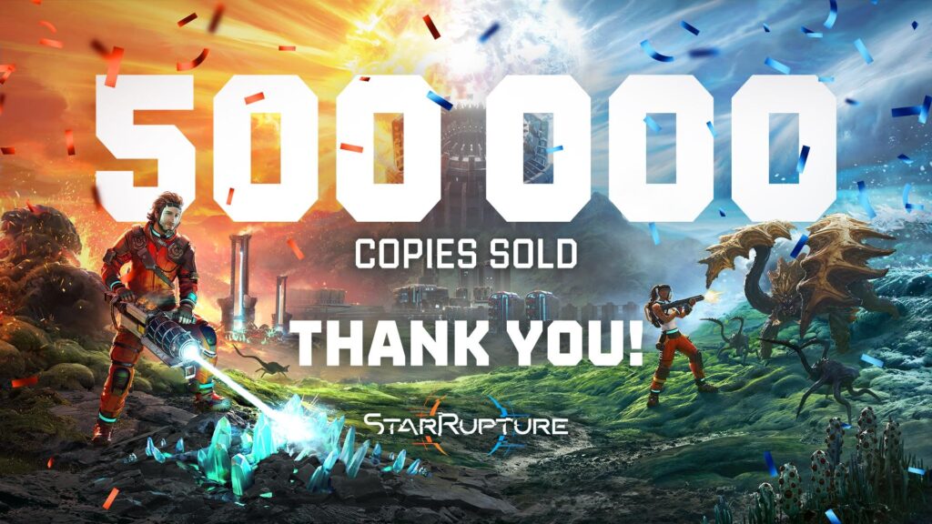لعبة StarRupture تحقق نجاحًا مذهلًا مع أكثر من نصف مليون نسخة مباعة منذ إطلاق Early Access