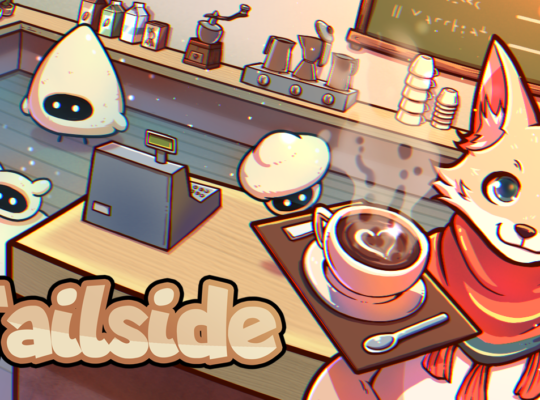 Tailside Cozy Cafe Sim key Art
