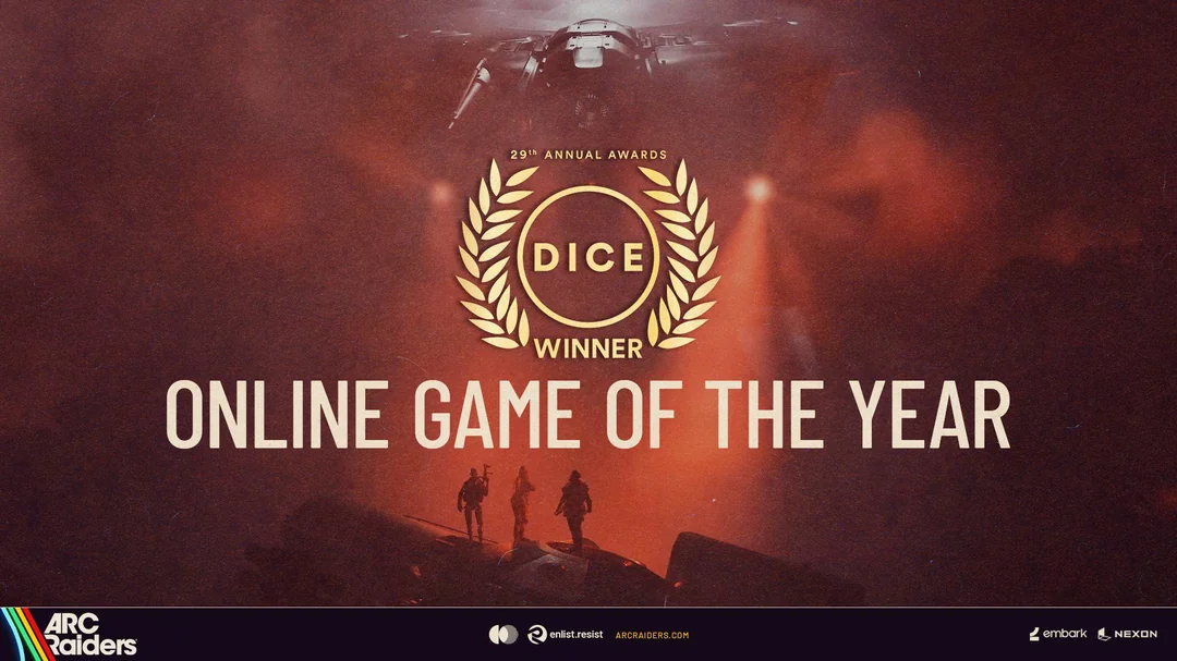 فوز ARC Raiders بجائزة أفضل لعبة أونلاين في حفل D.I.C.E. Awards 2026 1 arc raiders wins online game of the year at the dice awards