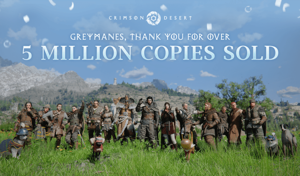Crimson Desert 5 Million Copies
