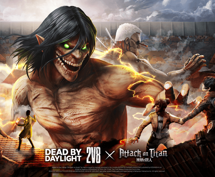 dead by daylight attack on titan