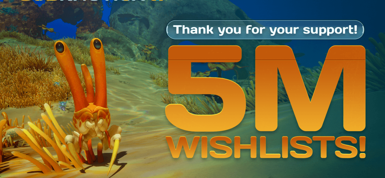 Subnautica 2 5 million whishlists