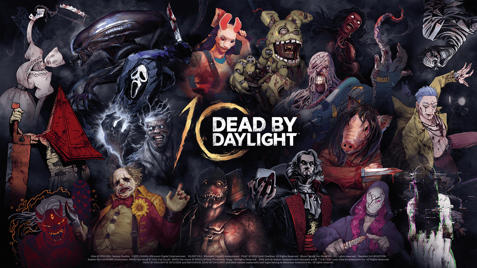 Dead by Daylight 10th Anniversary