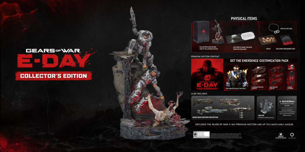 Gears of War E Day Collectors Edition
