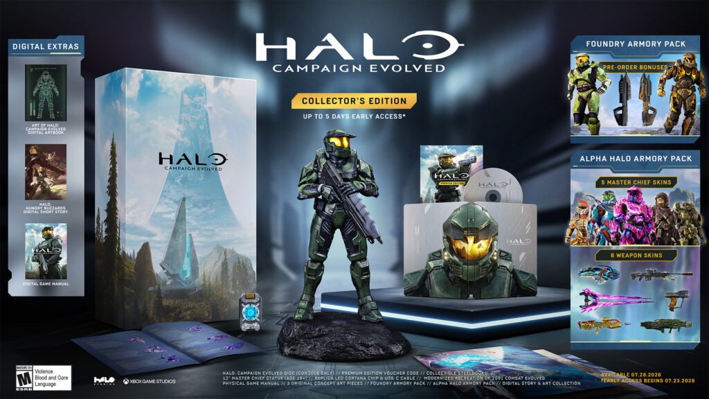 Halo Campaign Evolved Collectors Edition