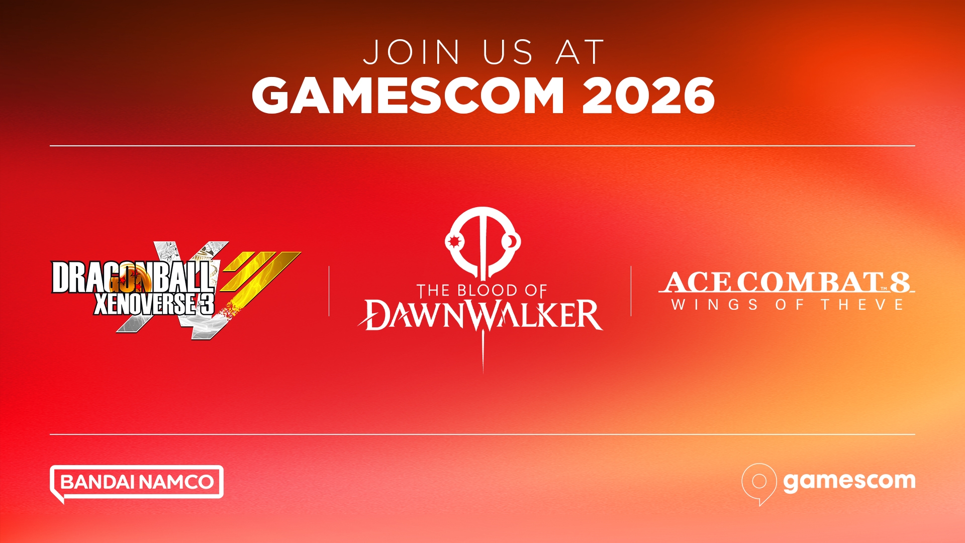 Bandai Namco Gamescom 2026