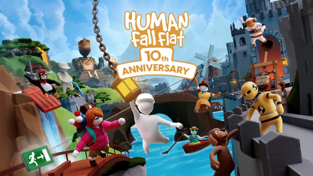 لعبة Human: Fall Flat تحتفل بعامها العاشر وتتجاوز 60 مليون لاعب حول العالم
