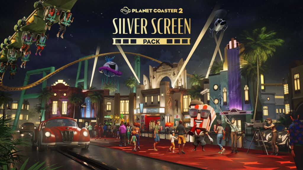 لعبة Planet Coaster 2 تحصل على توسعة Silver Screen Pack