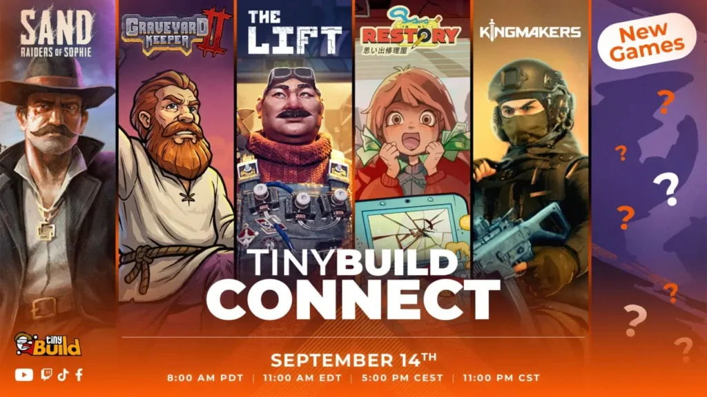 فعالية tinyBuild Connect تعود في 14 سبتمبر بعروض جديدة